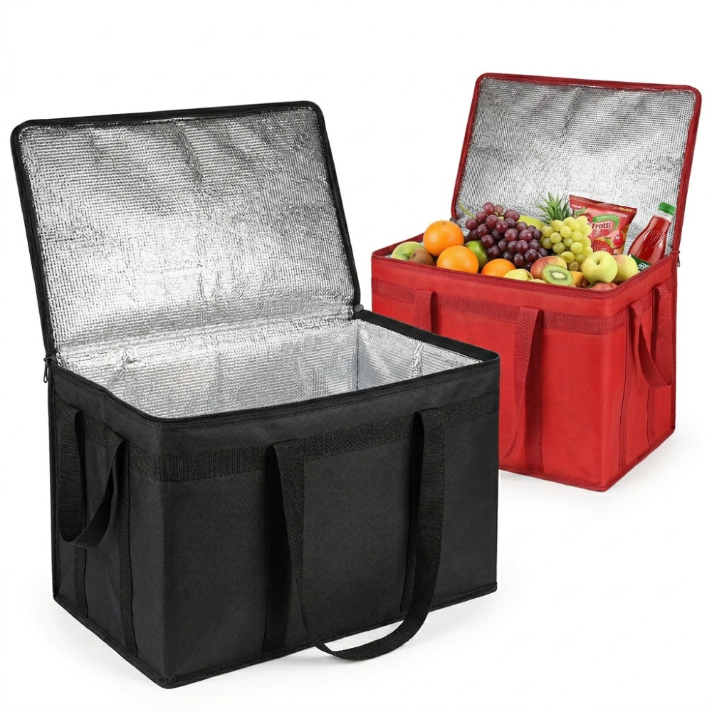Food Storage Bags Reusable - Sac isotherme pliable, pochette de rangement