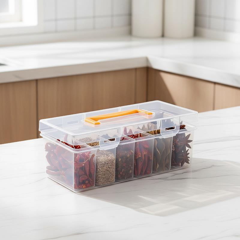 Food Storage Building - Ensemble d'organisateurs d'outils 7 pièces, boîte