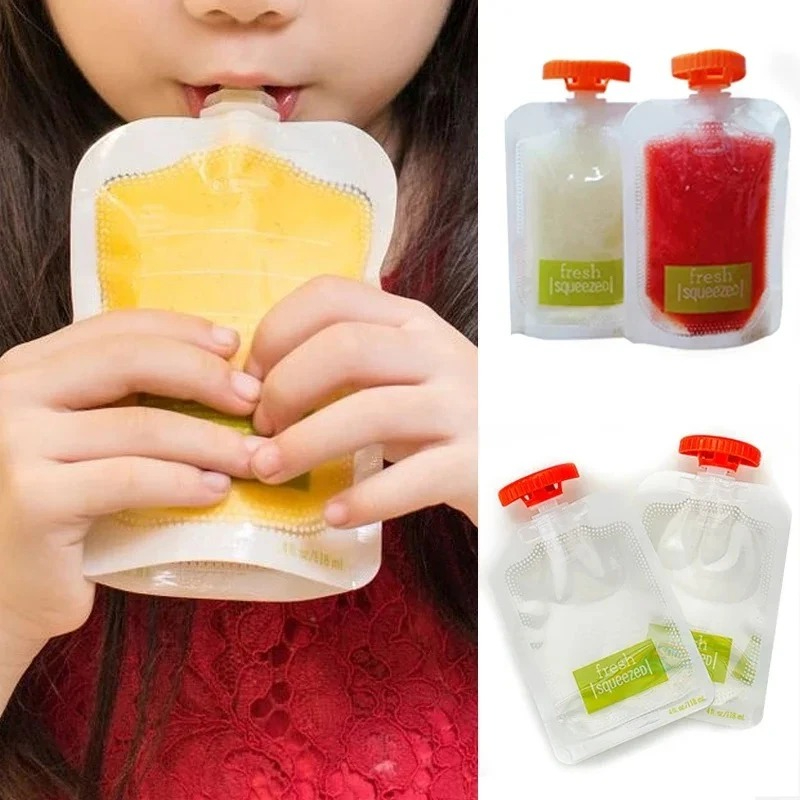 Food Storage Silicone Bags - Support Anti-extrusion pour boîte de nourriture