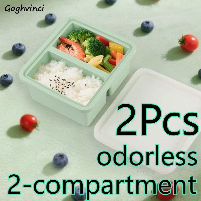 Food Storage With Compartments - Boîte à lunch, compartiment congélateur compatible