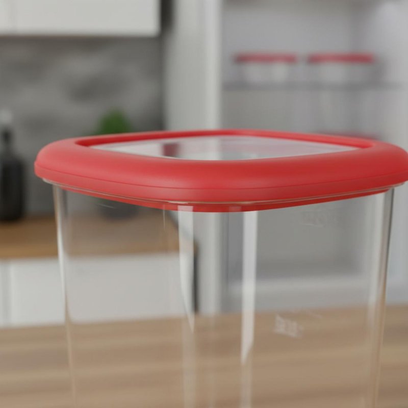 Food Storage Bins - Ensemble de 6 contenants hermétiques pour