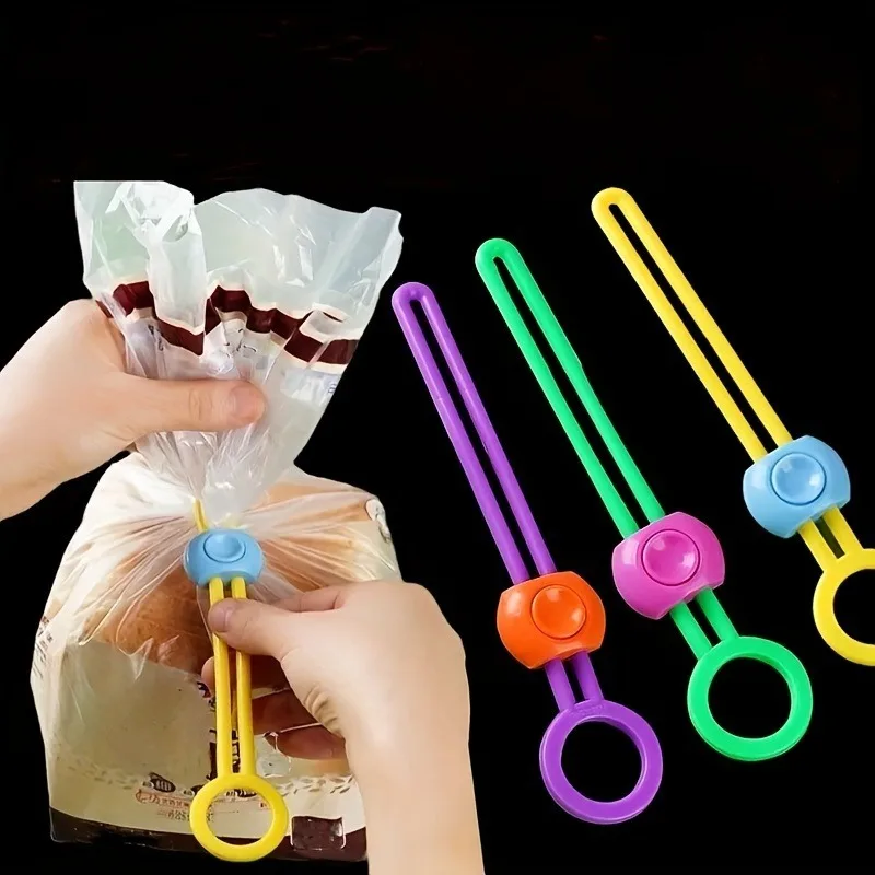 Food Storage Bags Reusable - Clip de scellage alimentaire Portable, 5/10