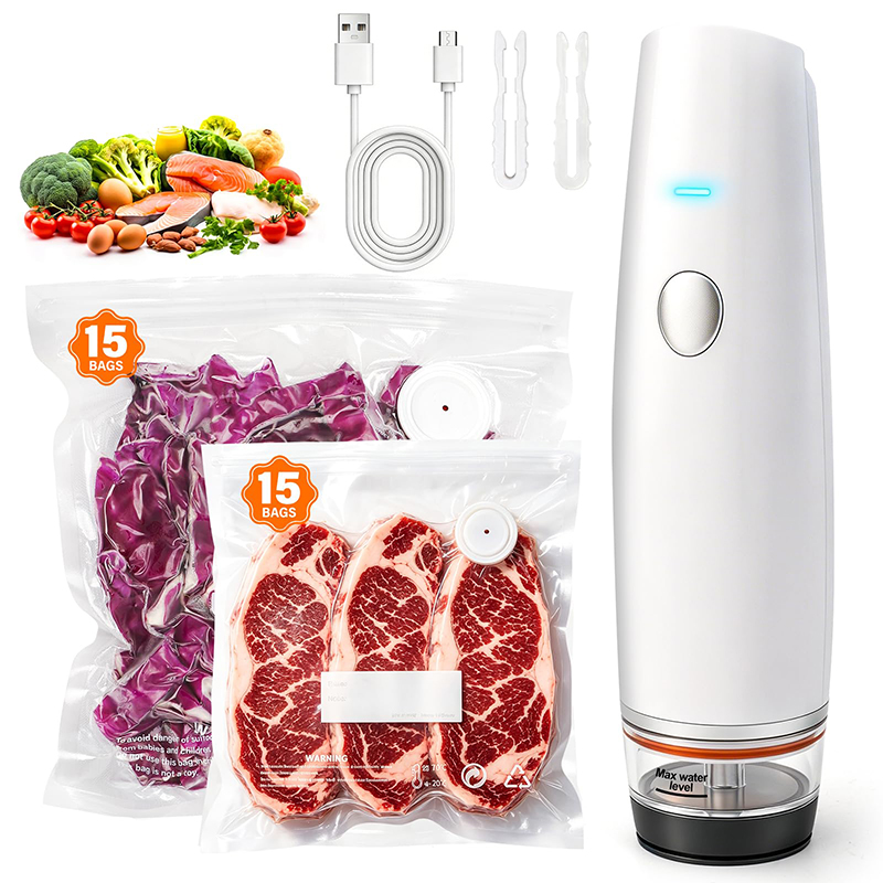 Food Storage Machine - Scelleuse sous vide portable rechargeable sans