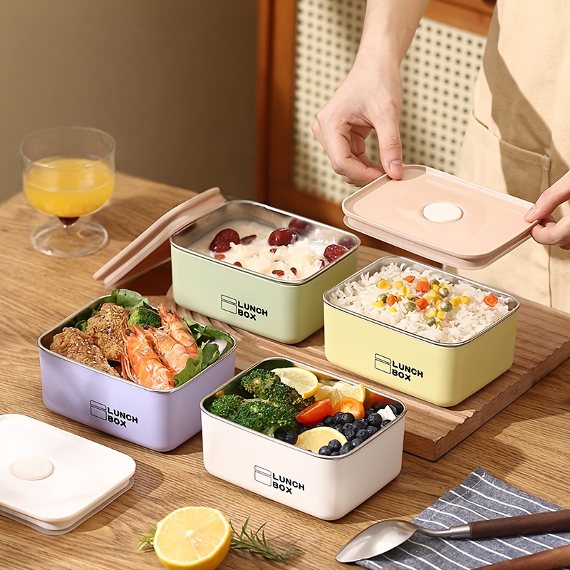 Food Storage Warehouse - Ensemble de contenants alimentaires en acier