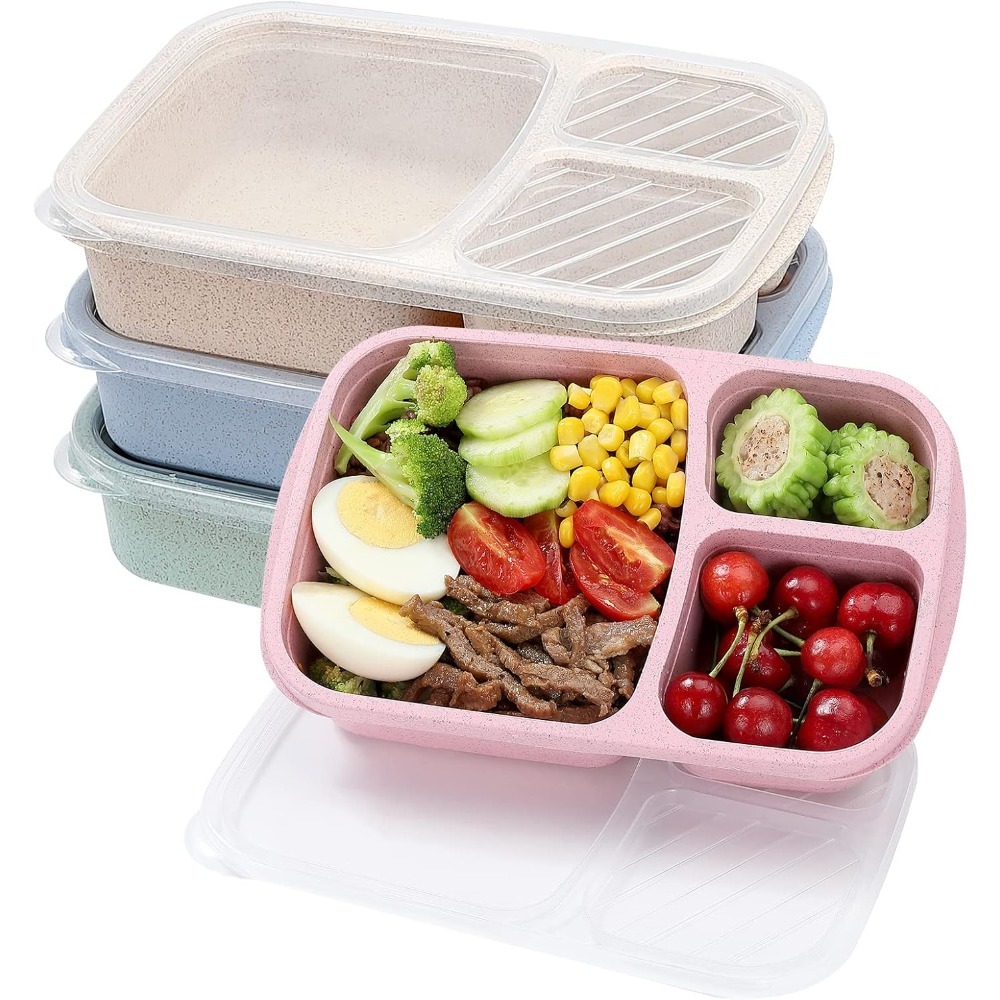 Food Storage With Compartments - 1 boîte à déjeuner à Bento