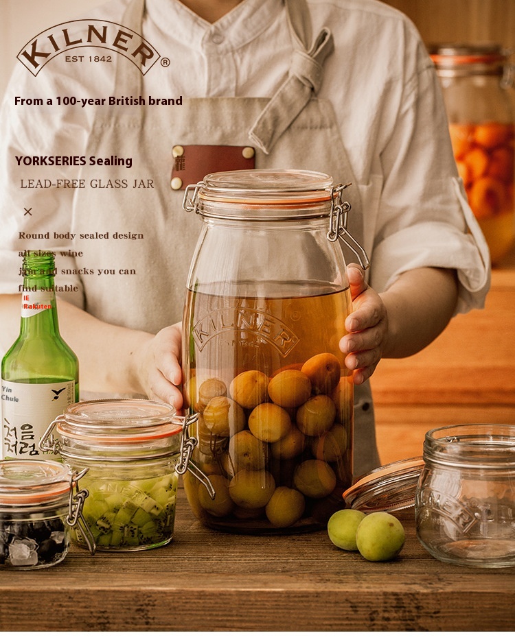 Food Storage Uk - UK Kilner – pot scellé de