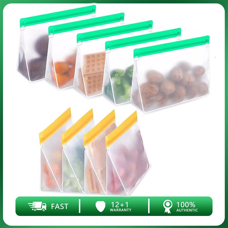 Food Storage Silicone Bags - Sac de conservation des aliments réutilisable,