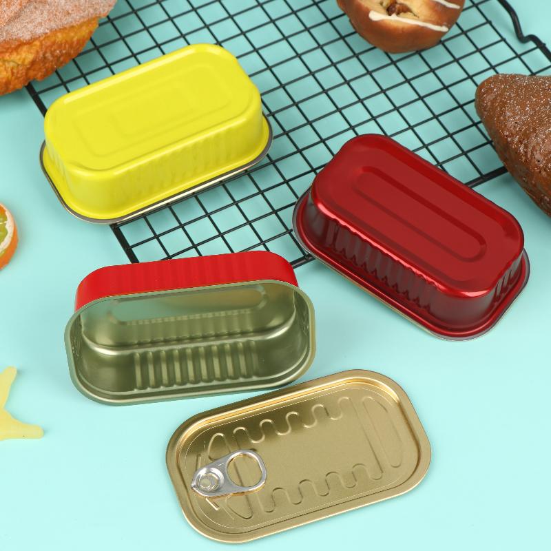 Lot de 2 mini boîtes rectangul - Food Storage Aluminum avis et prix