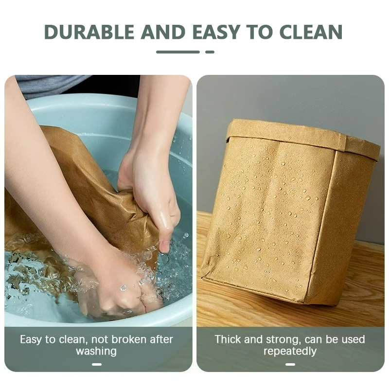Sacs en papier kraft lavables, - Food Storage Bags Reusable avis et prix