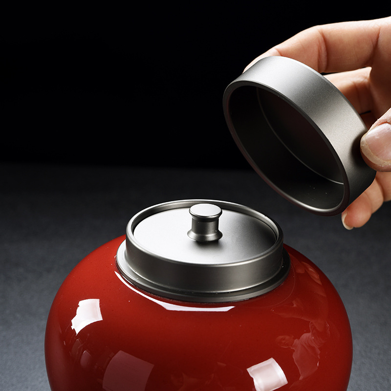 Pot de stockage de thé en alli - Food Storage Aluminum avis et prix