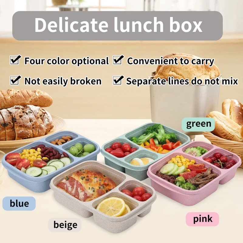 Lot de 1 à 3 boîtes à bento, e - Food Storage With Compartments avis et prix