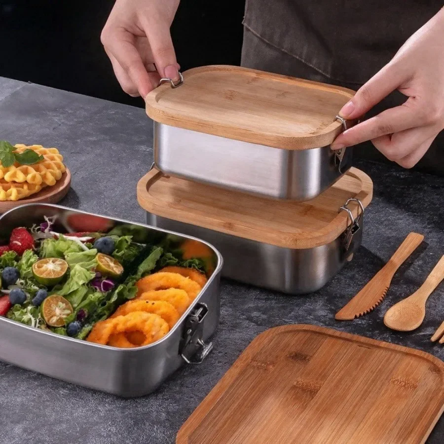 Nouvelle boîte à déjeuner avec - Food Storage Bins avis et prix