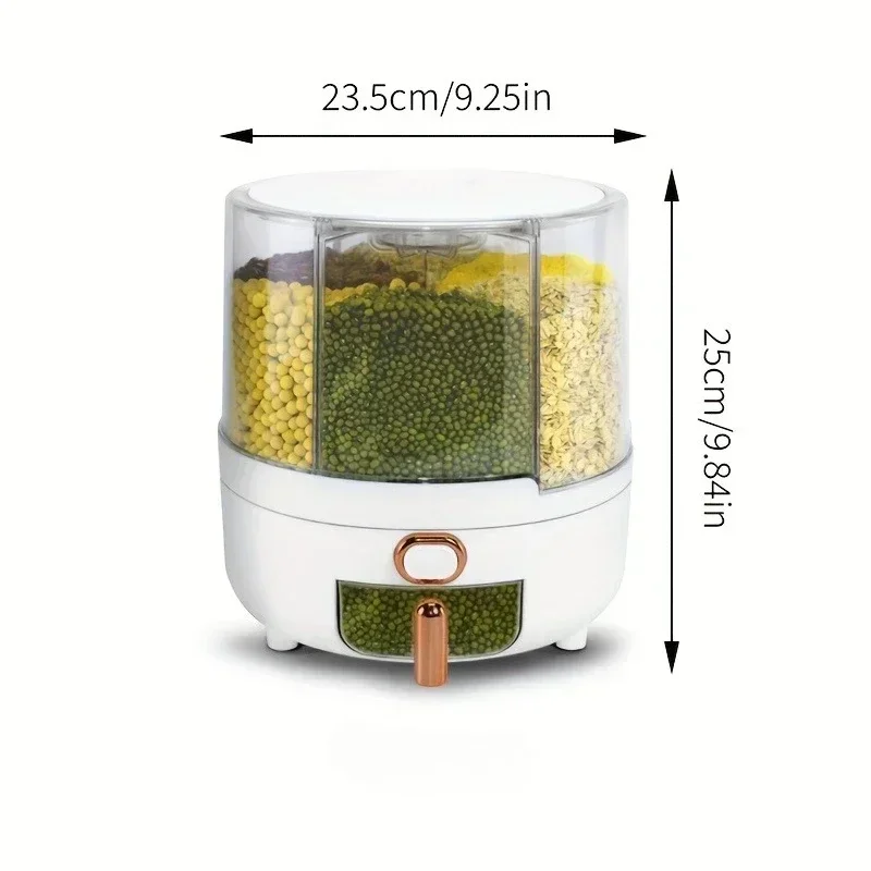 6 compartiments 360 °   Récipi - Food Storage With Compartments avis et prix
