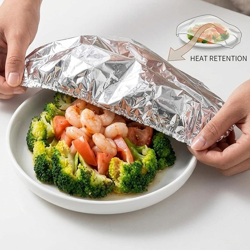 Couvre-aliments jetables en al - Food Storage Aluminum avis et prix