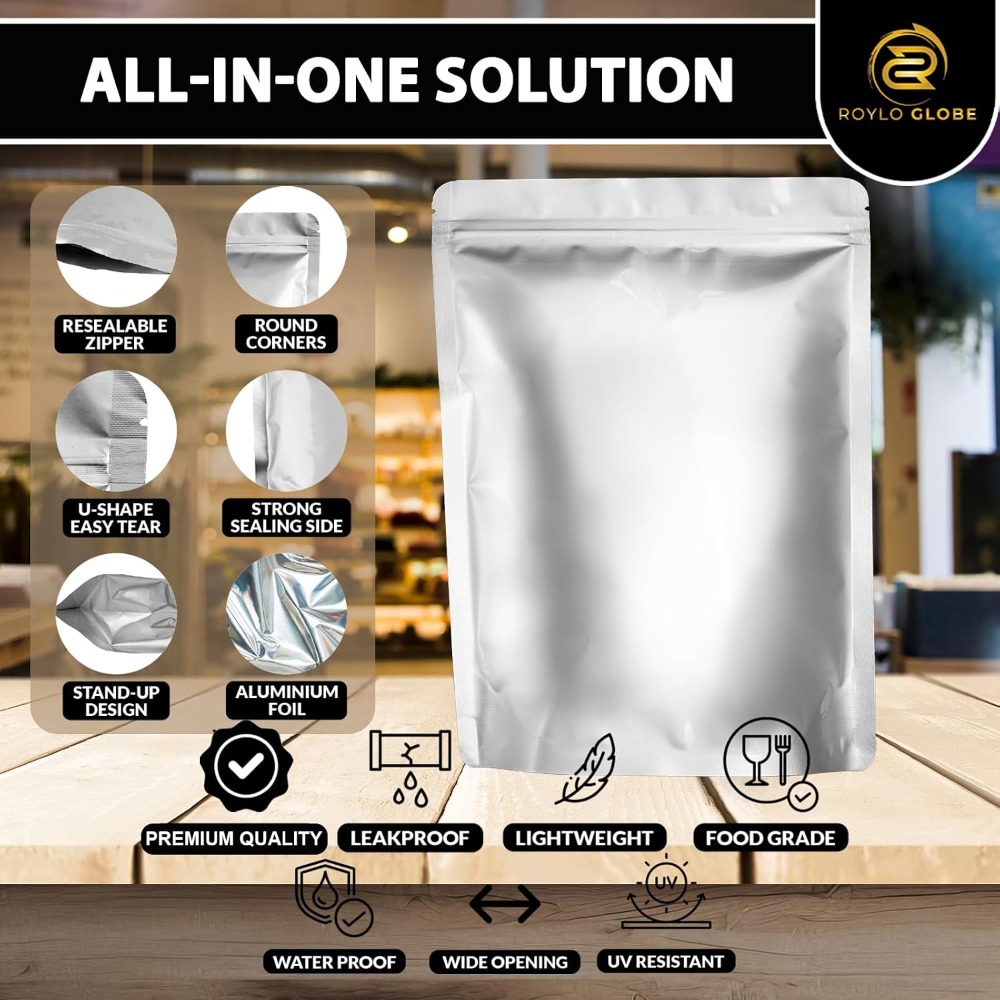 100 sacs en Mylar de 2 quarts  - Food Storage For Long Term avis et prix