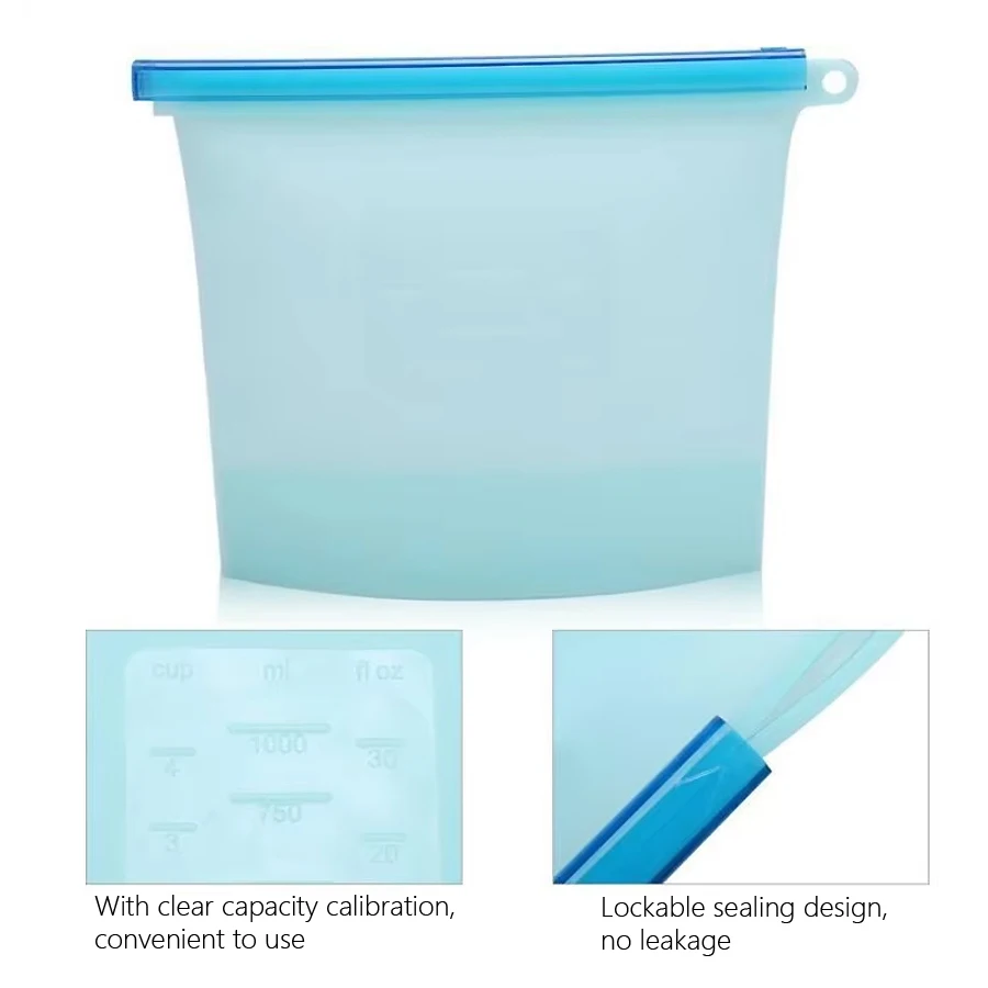 Sac de conservation alimentair - Food Storage Silicone Bags avis et prix