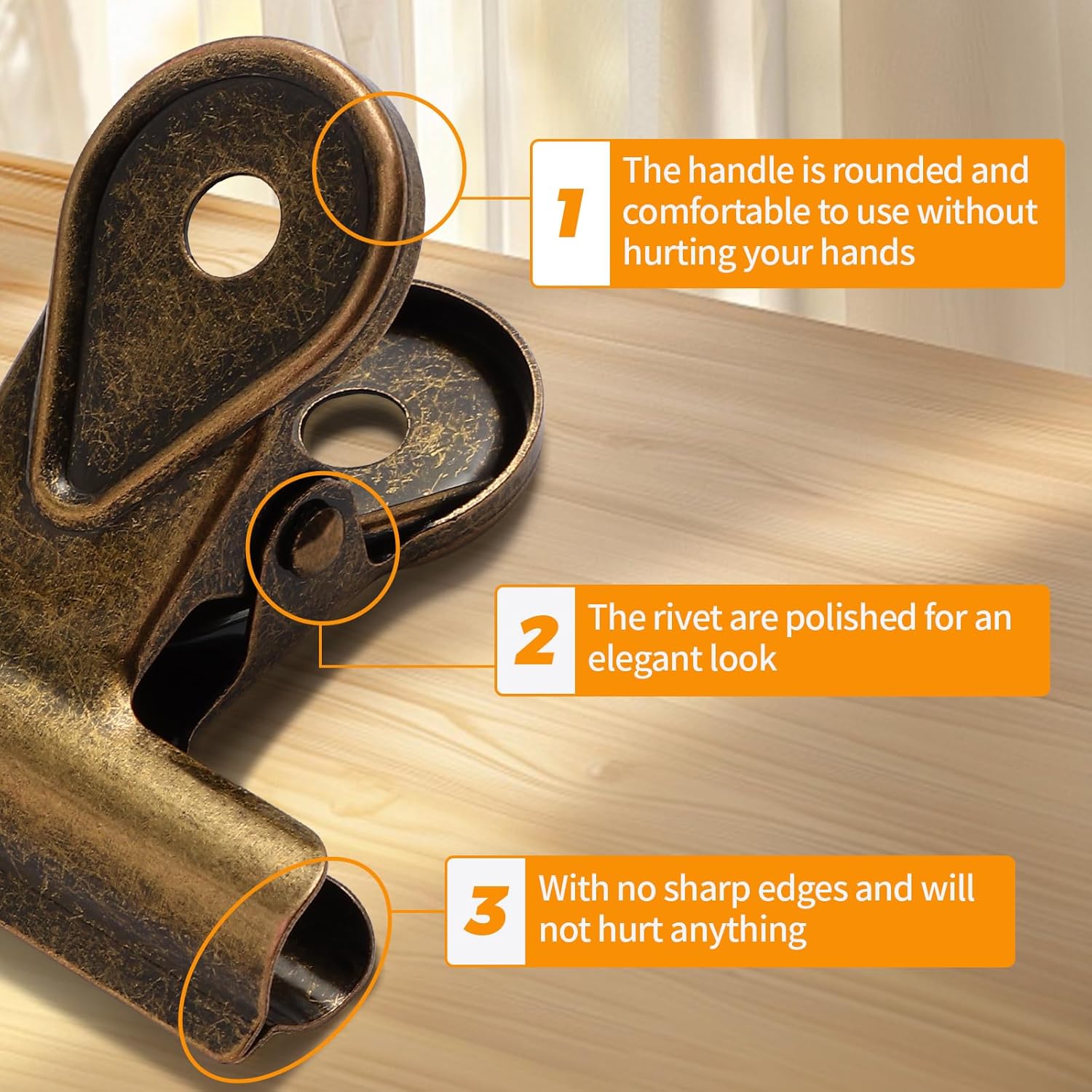 Clips Bulldog, 3 pinces de rel - Food Storage Bags Reusable avis et prix