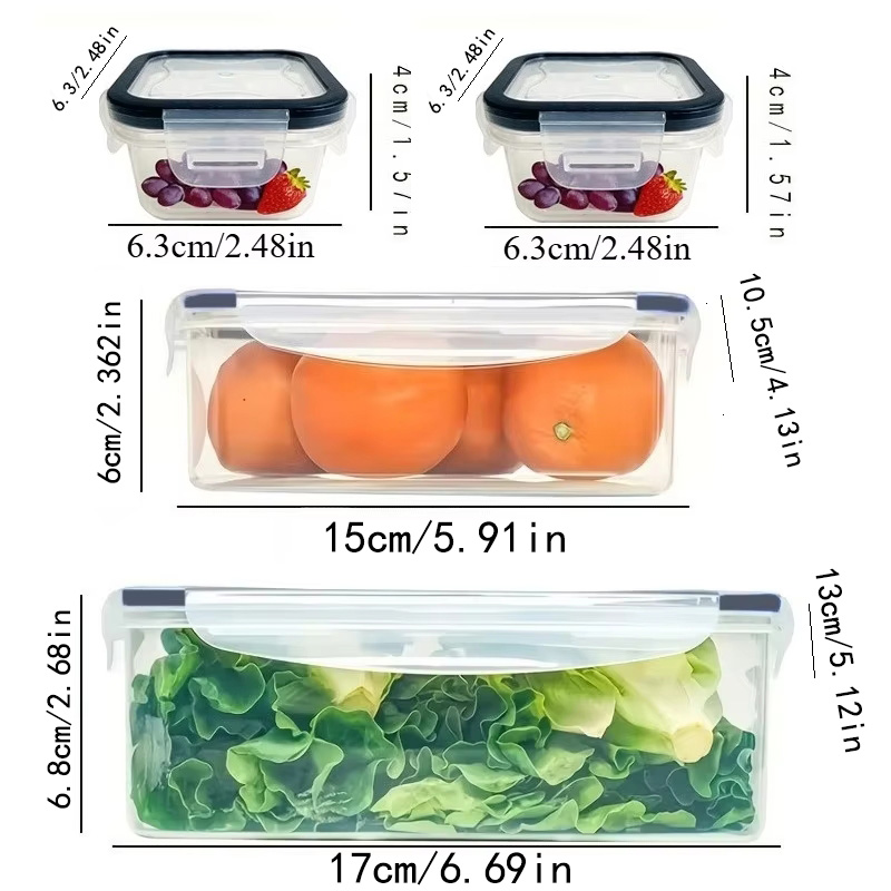 Ensemble de 8 pièces comprenan - Food Storage Bins avis et prix