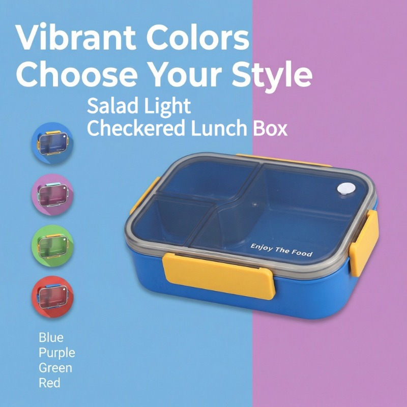 Boîte à bento anti-fuite color - Food Storage With Compartments avis et prix