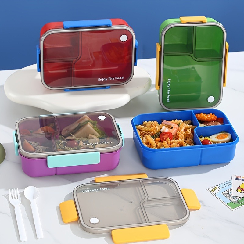 Boîte à bento anti-fuite color - Food Storage With Compartments avis et prix