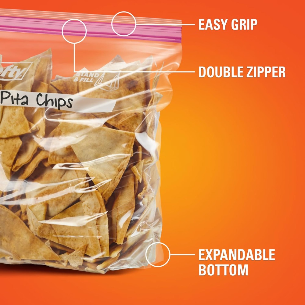 Sacs en plastique refermables  - Food Storage Bags Reusable avis et prix