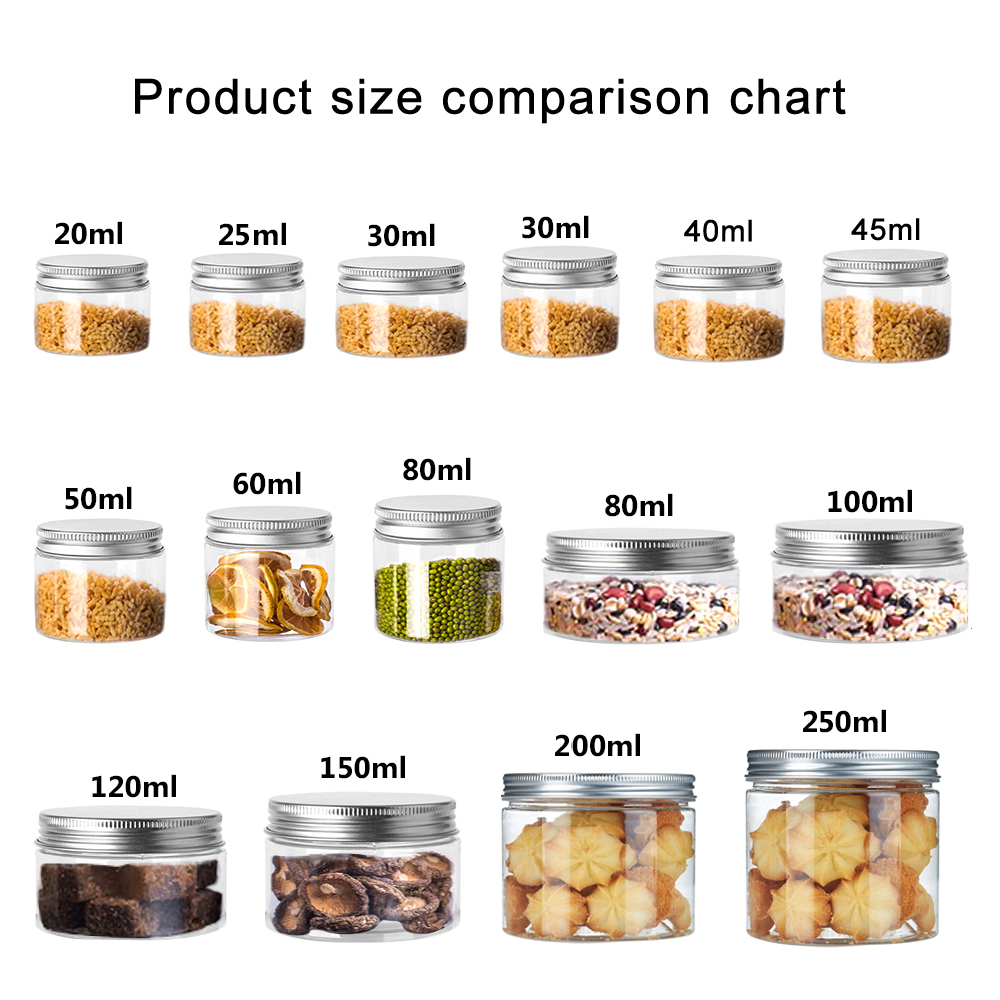 1-10 pièces 20/25/30/40/45-250 - Food Storage Aluminum avis et prix