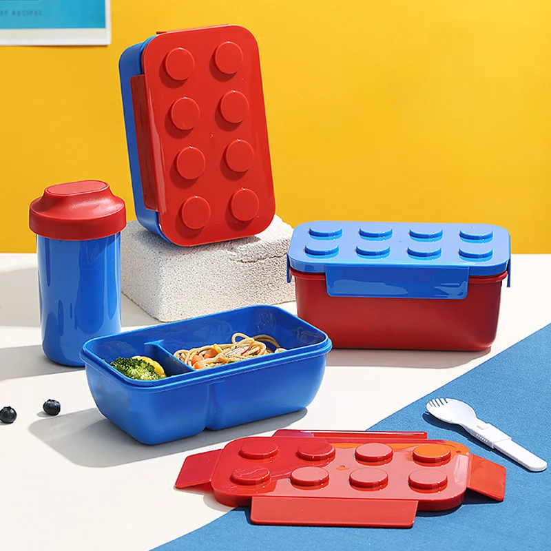 Boîte à déjeuner en blocs de c - Food Storage Building avis et prix
