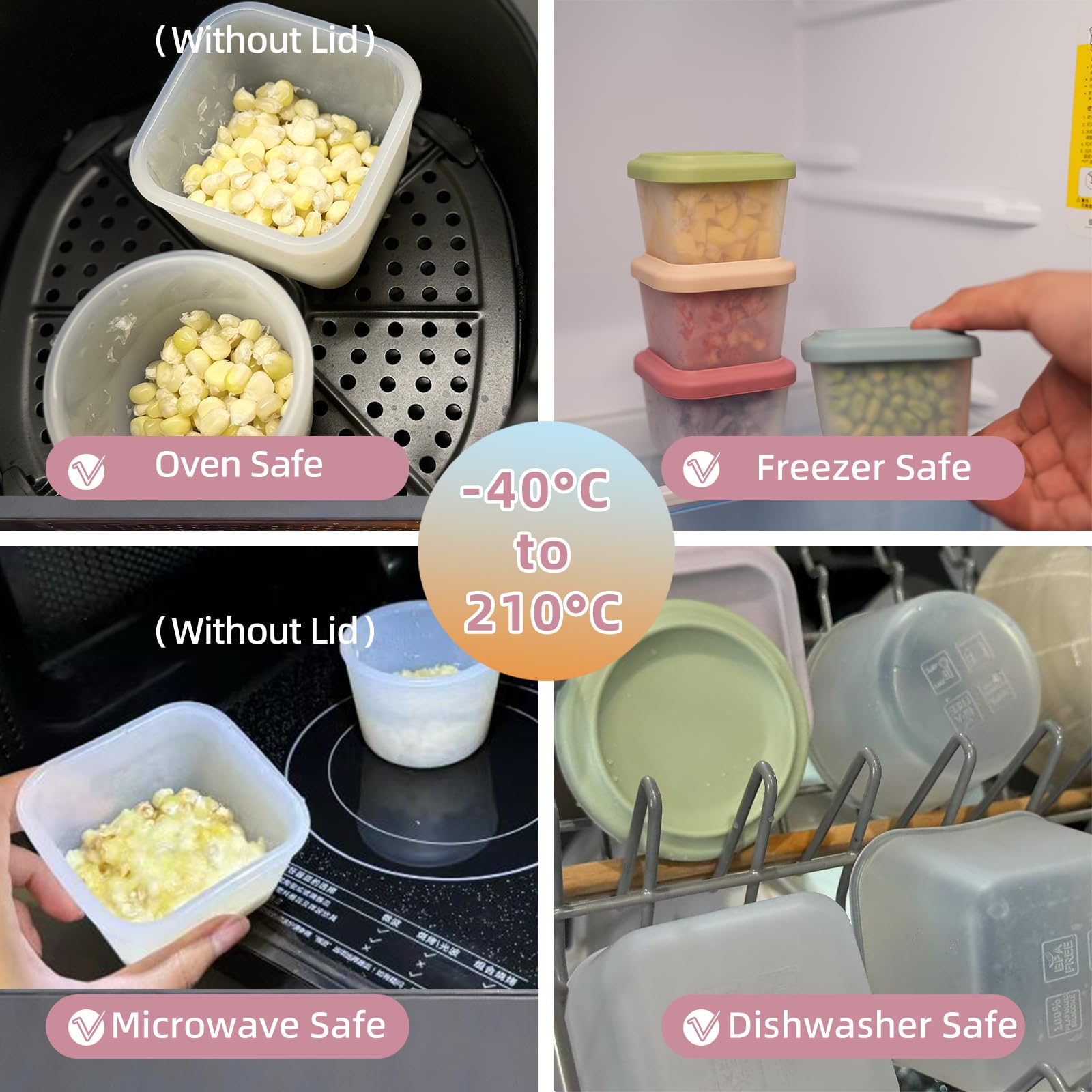 Conteneur alimentaire en silic - Food Storage Baby avis et prix