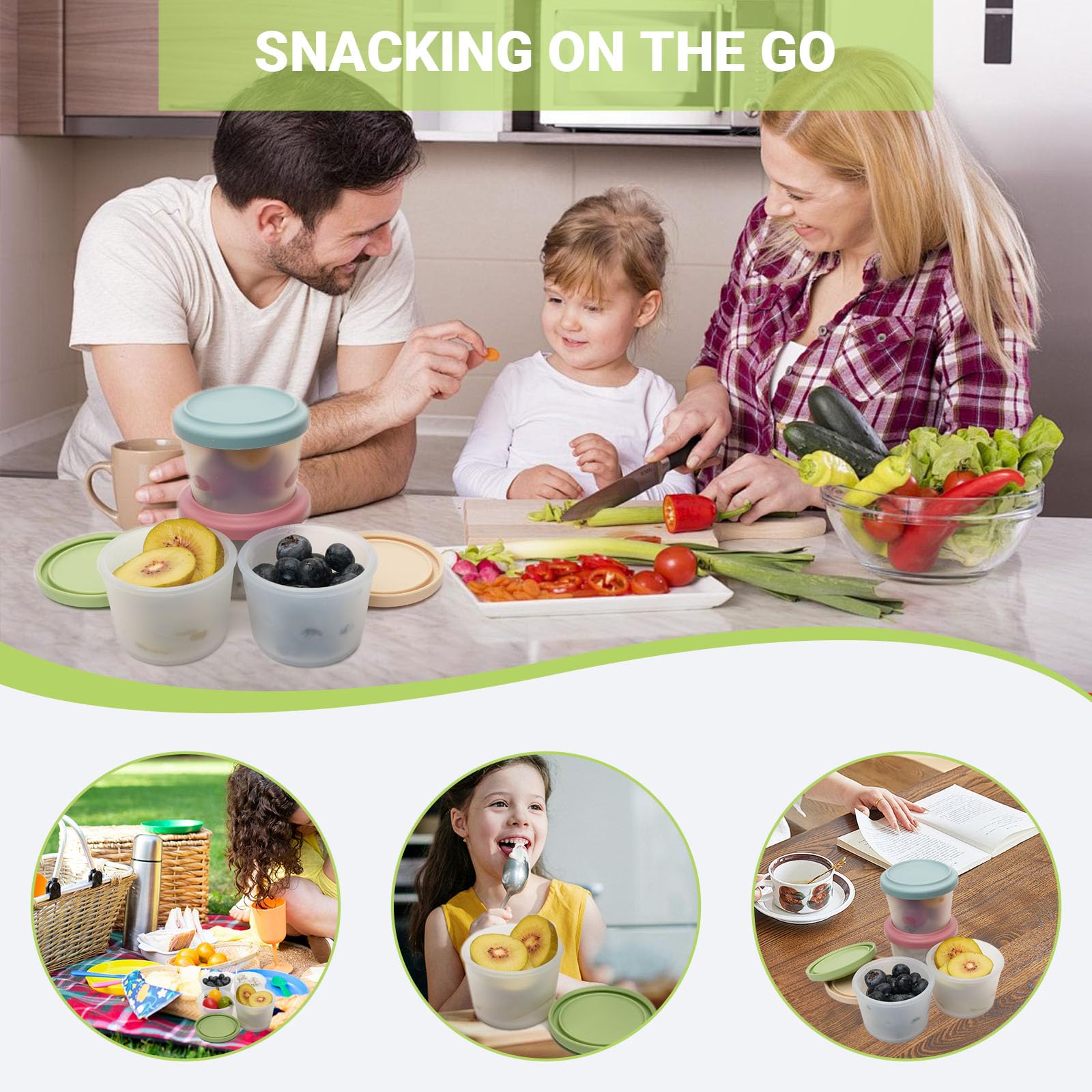 Conteneur alimentaire en silic - Food Storage Baby avis et prix