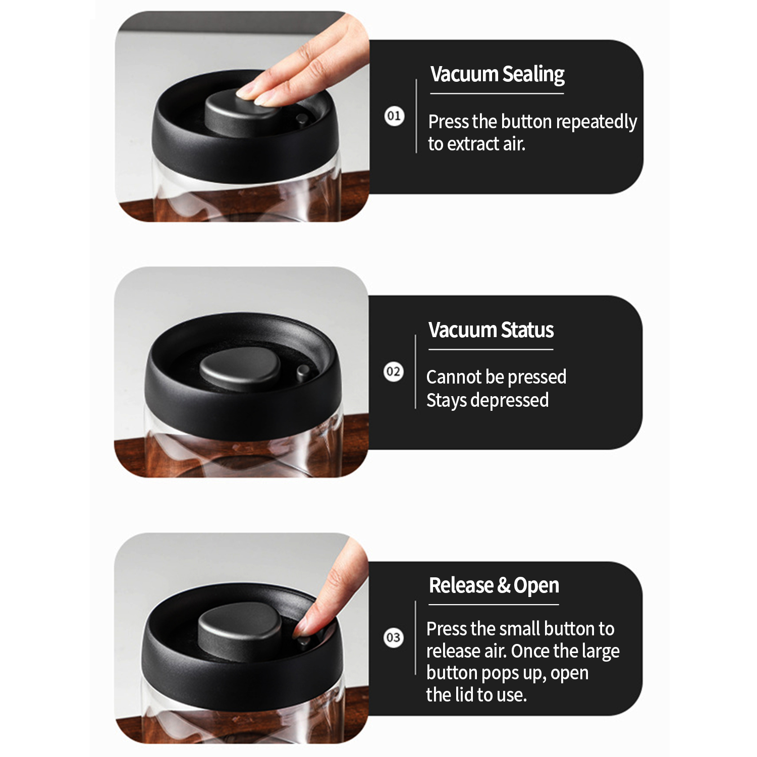 OANKR – récipient à café sous  - Food Storage Warehouse avis et prix