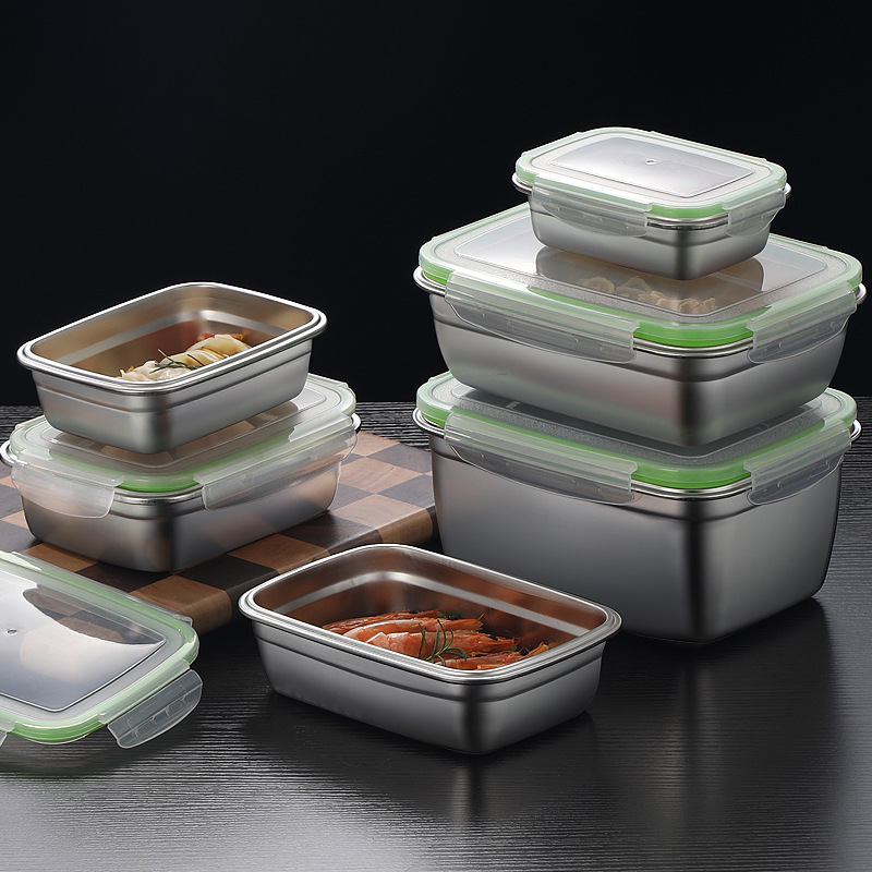 Boîte à déjeuner en acier inox - Food Storage Warehouse avis et prix