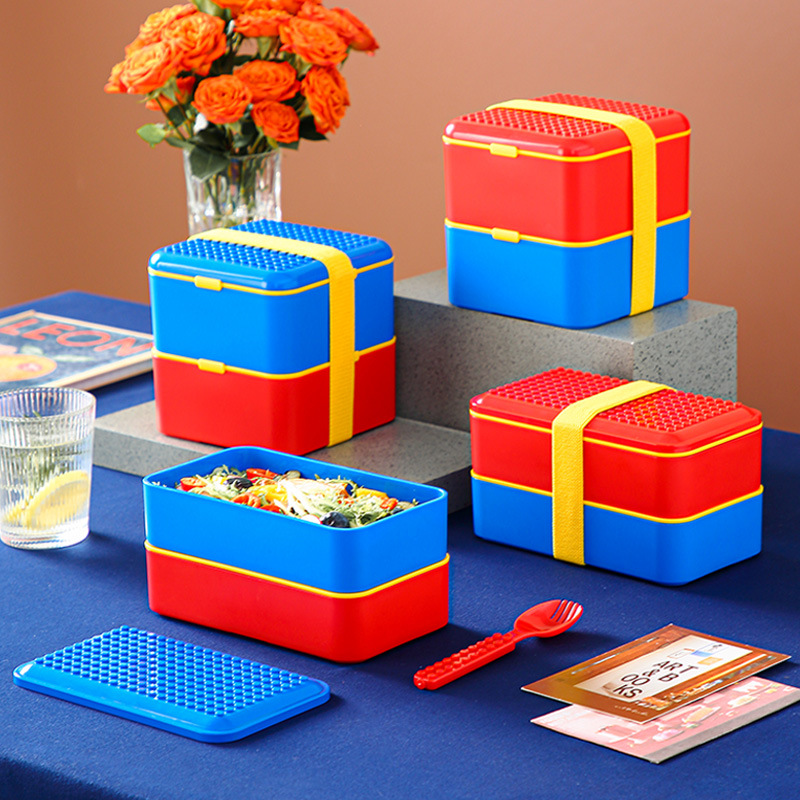 Boîte à bento scellée amusante - Food Storage Building avis et prix