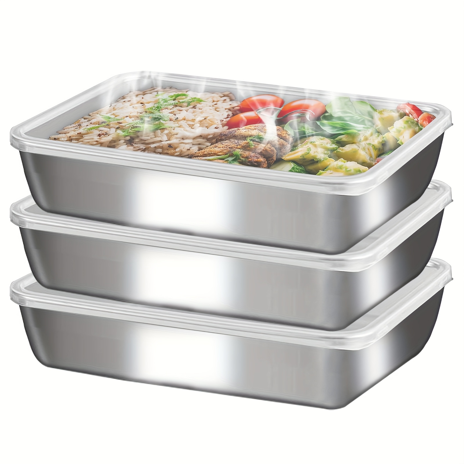 3 boîtes alimentaires en acier - Food Storage Warehouse avis et prix