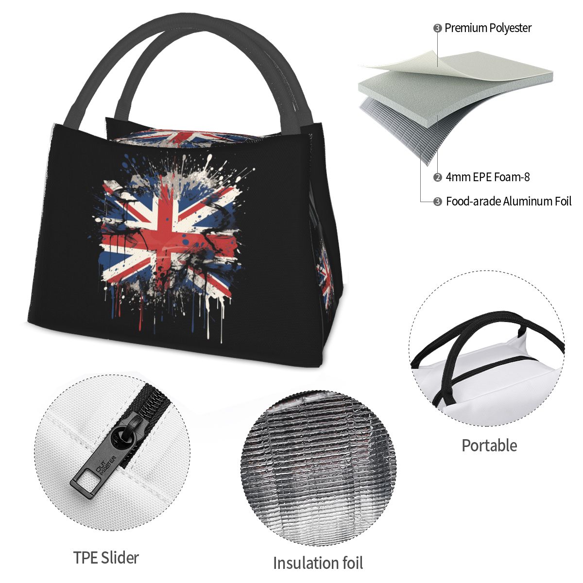 Sac à déjeuner isotherme avec  - Food Storage Uk avis et prix