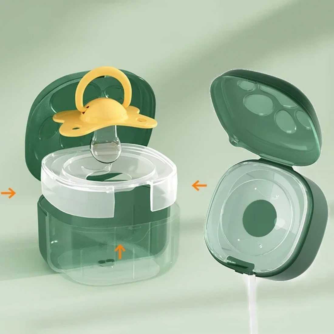 Boîte à sucette en Silicone de - Food Storage Baby avis et prix