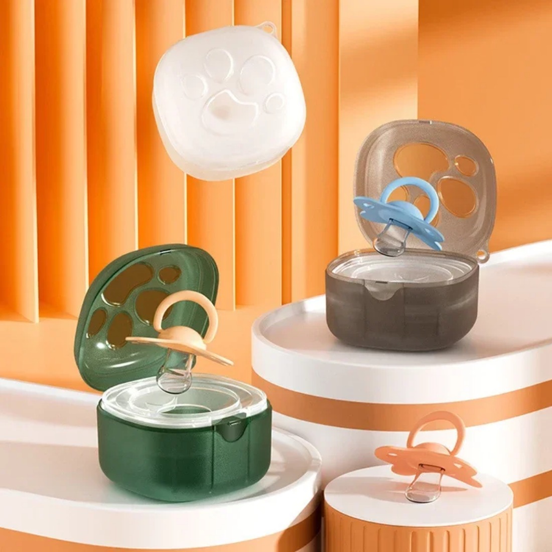 Boîte à sucette en Silicone de - Food Storage Baby avis et prix