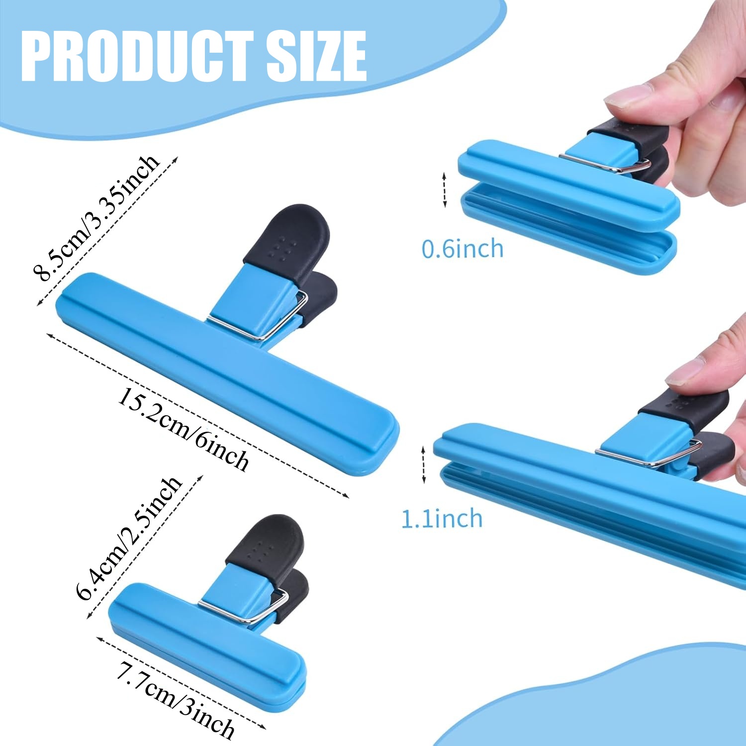 Clip de scellage polyvalent, 3 - Food Storage Bags Reusable avis et prix
