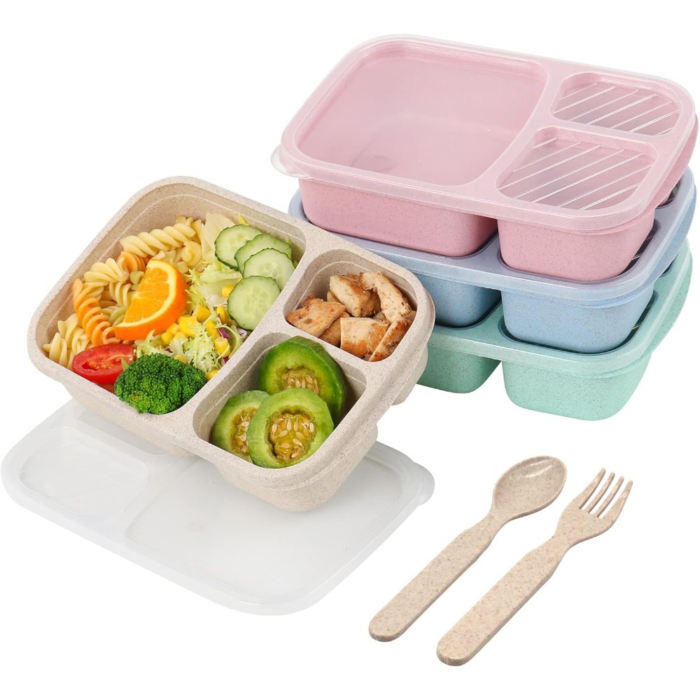 1 boîte à déjeuner à Bento pou - Food Storage With Compartments avis et prix