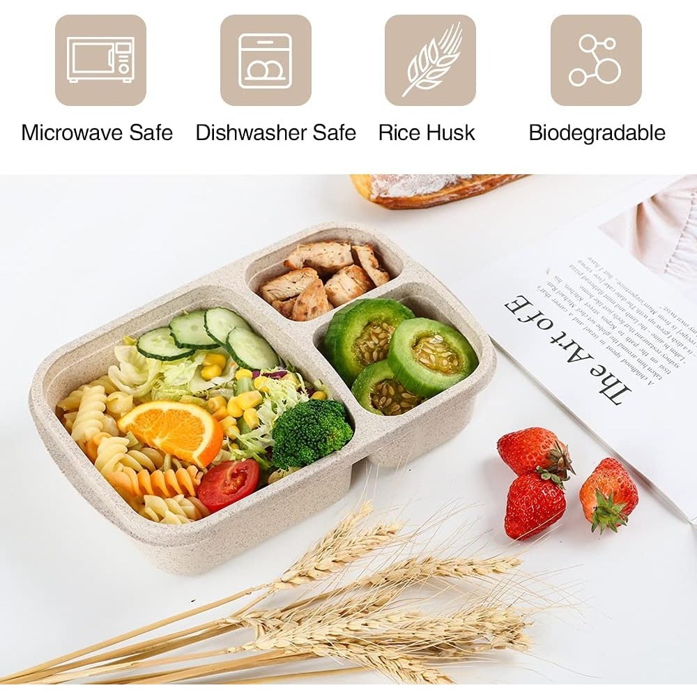 1 boîte à déjeuner à Bento pou - Food Storage With Compartments avis et prix