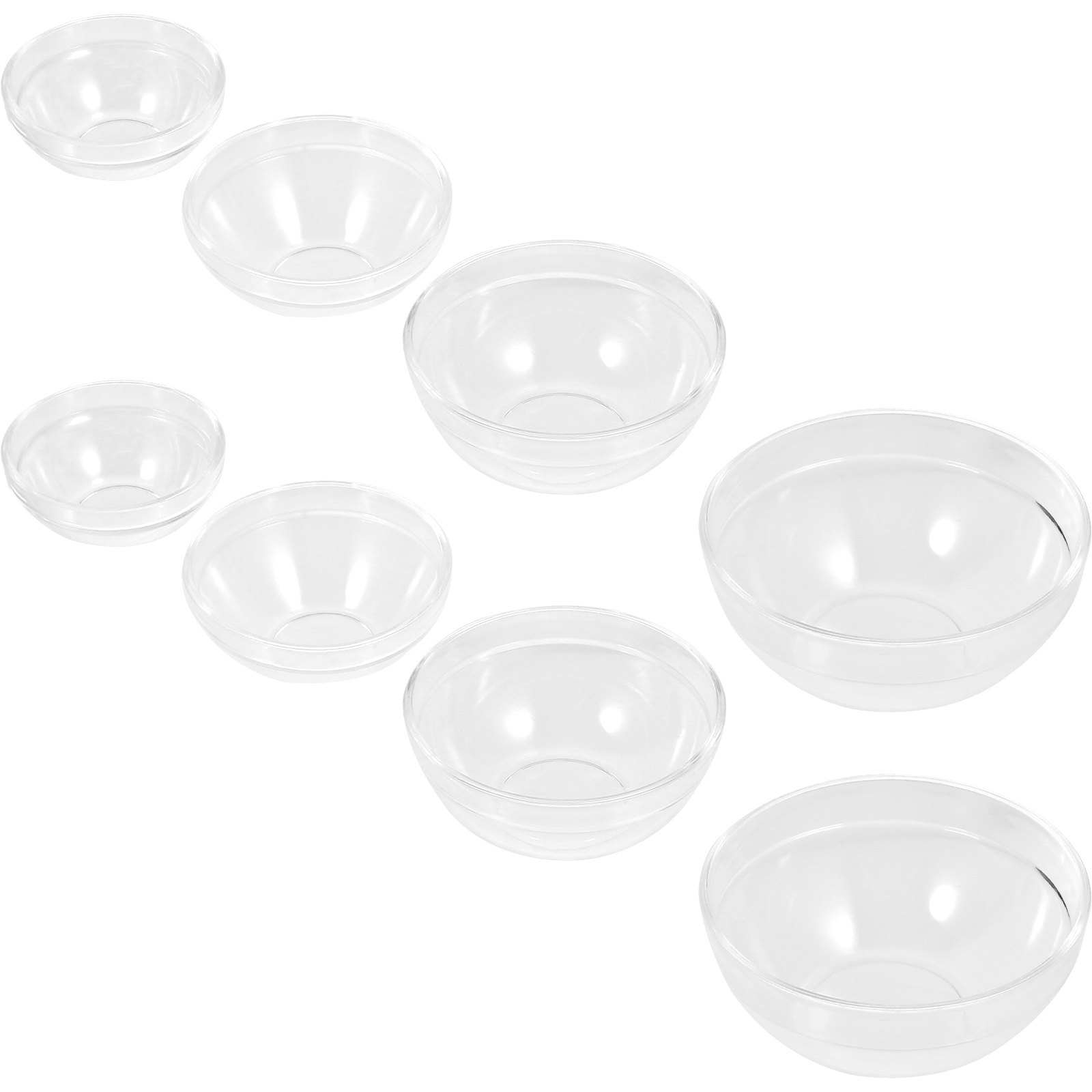 Ensemble de 8 bols en acryliqu - Food Storage Non Toxic avis et prix