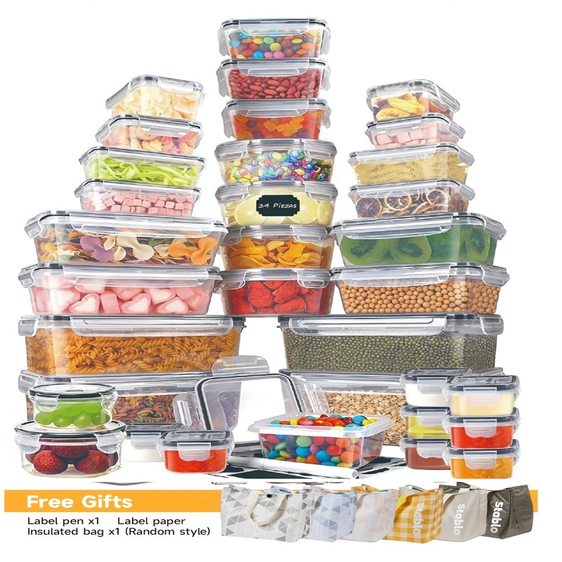 Ensemble de 48 contenants alim - Food Storage Warehouse avis et prix