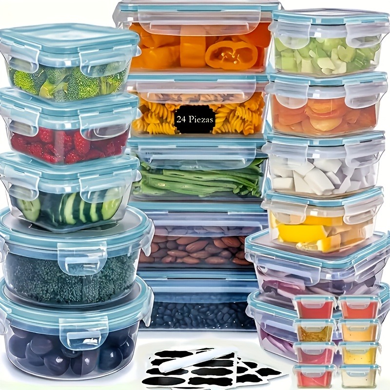 Ensemble de 48 contenants alim - Food Storage Warehouse avis et prix