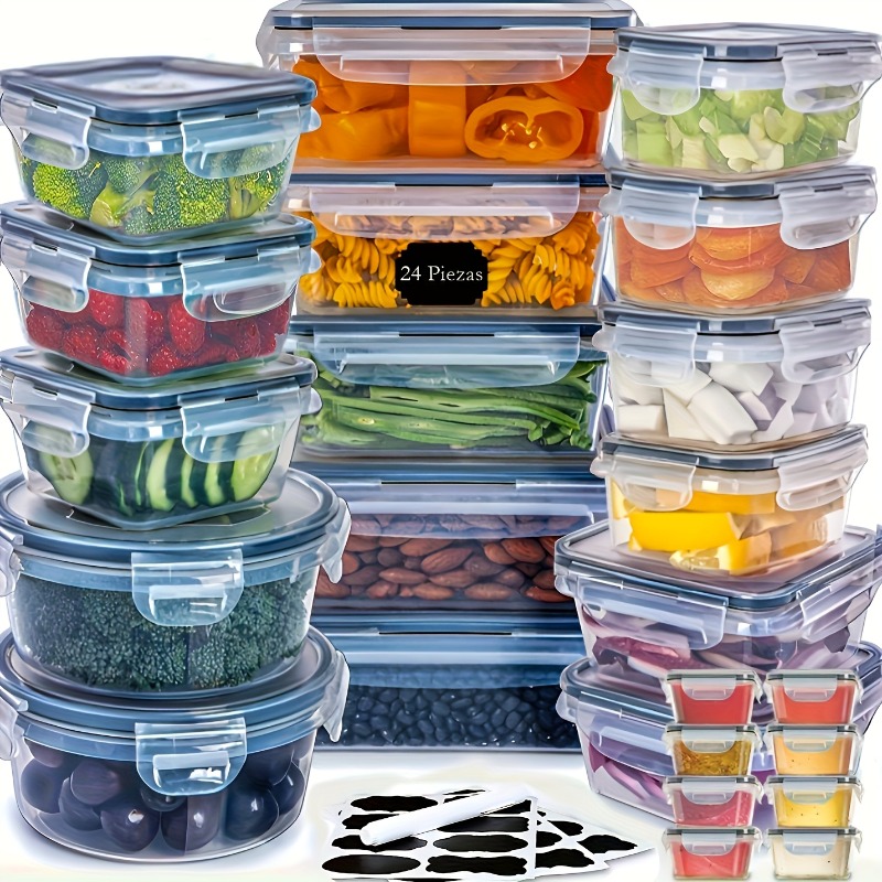 Ensemble de 48 contenants alim - Food Storage Warehouse avis et prix