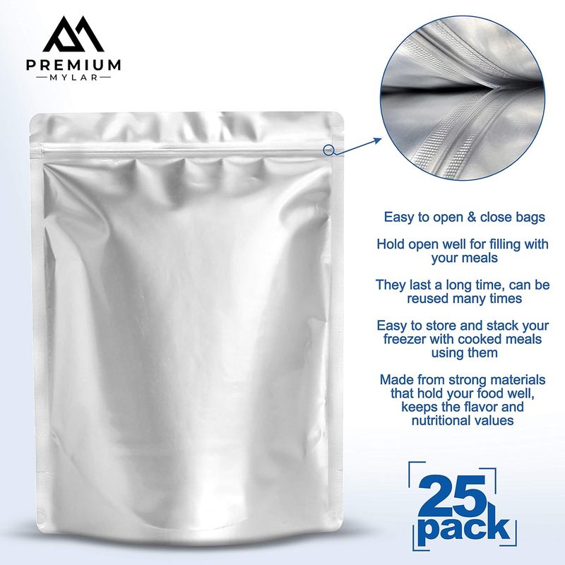 25 sacs en Mylar - 10