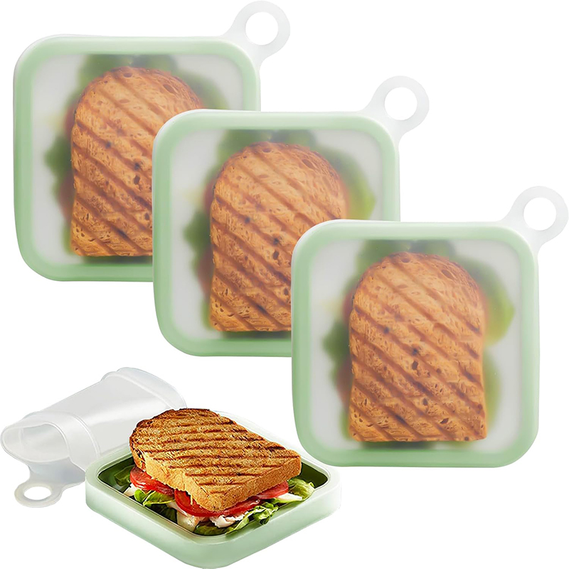 Boîte à Bento à Sandwich en Si - Food Storage Silicone Bags avis et prix