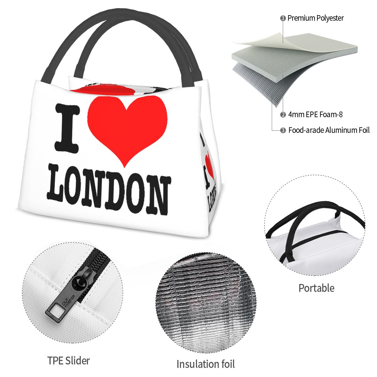 Sac à déjeuner isotherme de Lo - Food Storage Uk avis et prix