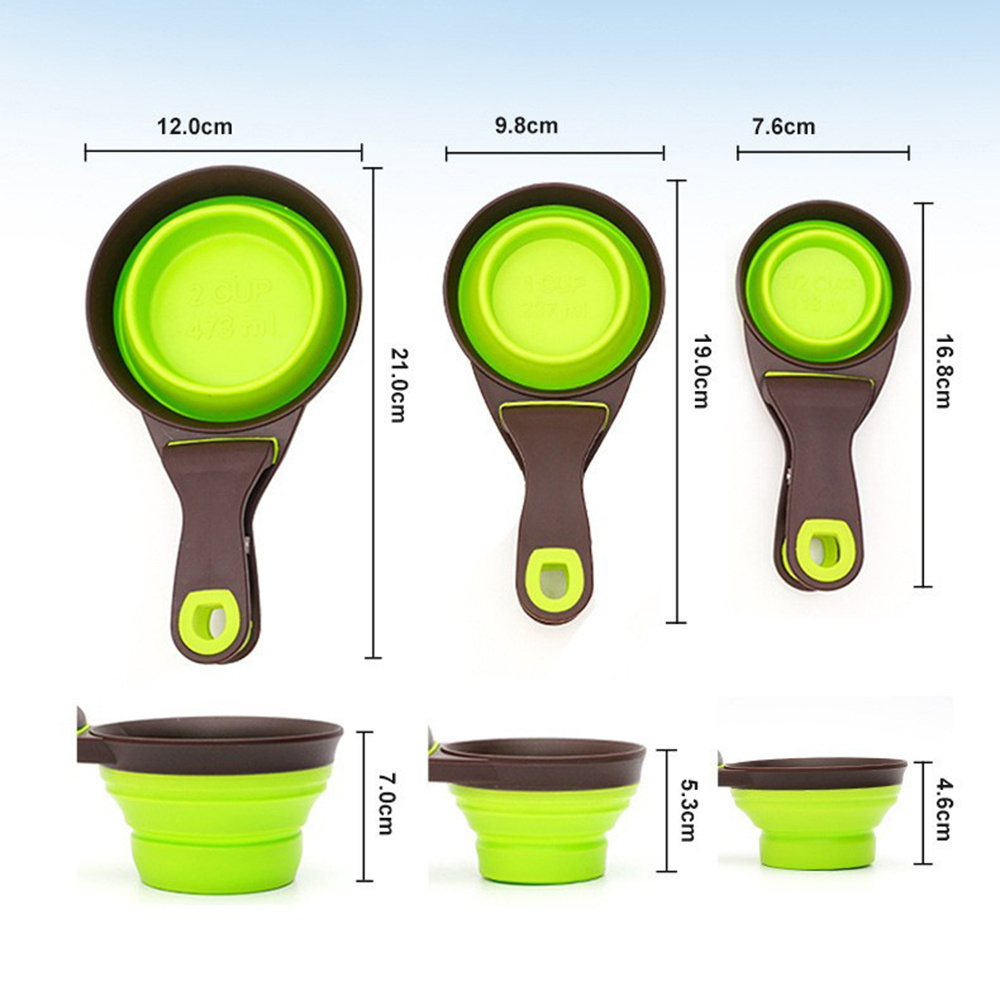 Cuillère doseuse pliable en si - Food Storage Silicone Bags avis et prix