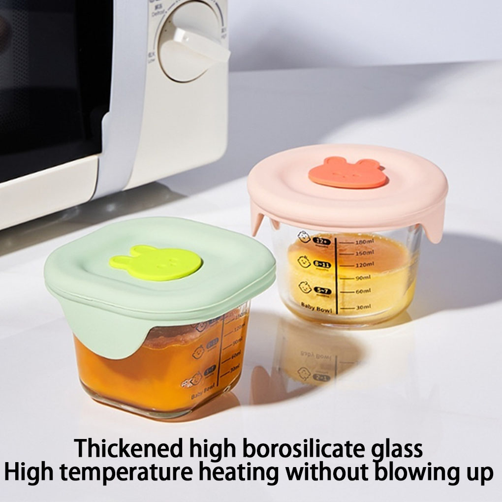 Lot de 4 pots en verre pour al - Food Storage Non Toxic avis et prix